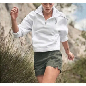 Althleta Olive green Trekkie North shorts